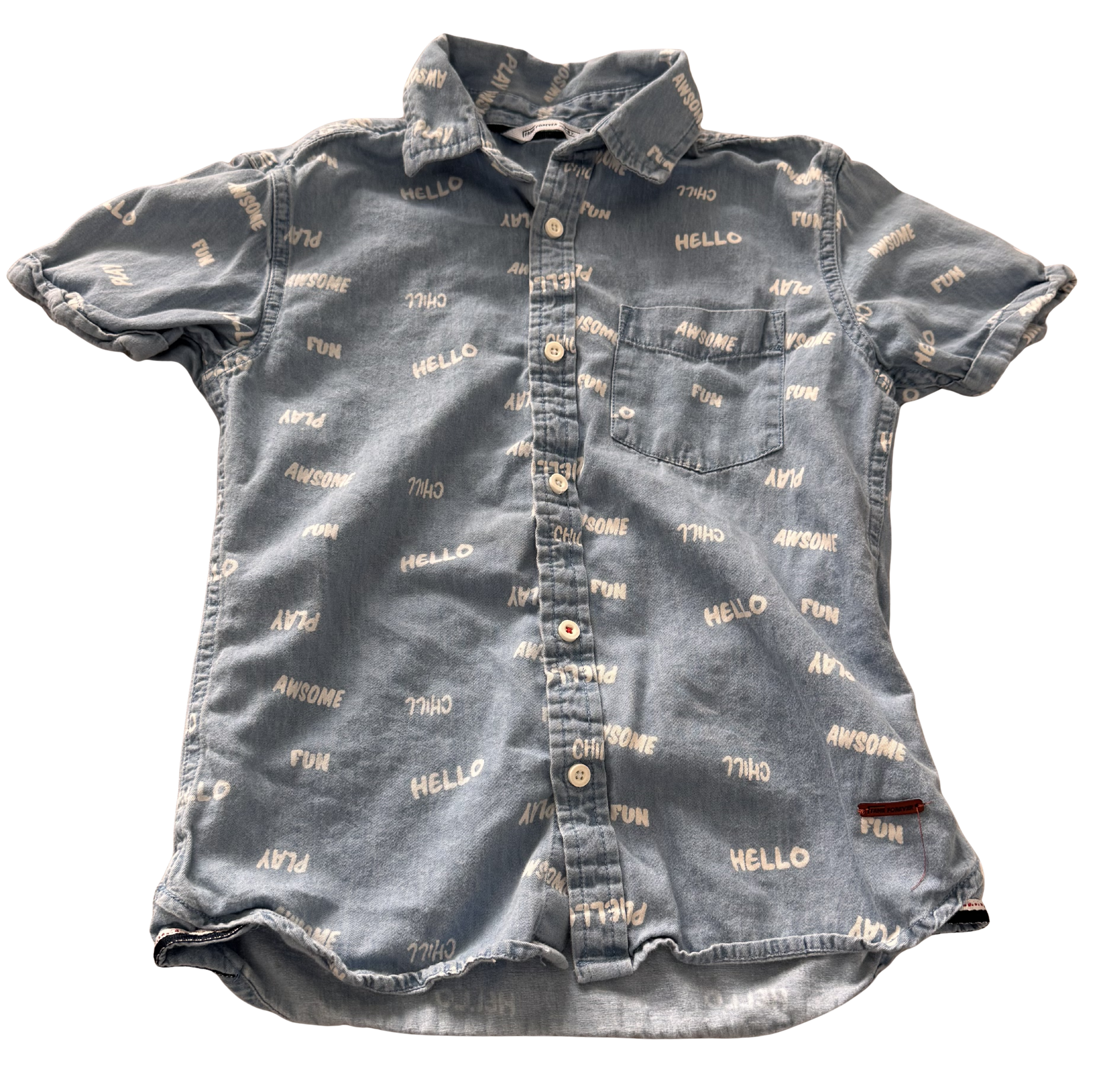 Boys 7-8 Button Up Shirt