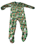 Boys 3T Footed Pajamas with Zipper