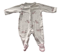Girls 3 Month Footed Pajamas