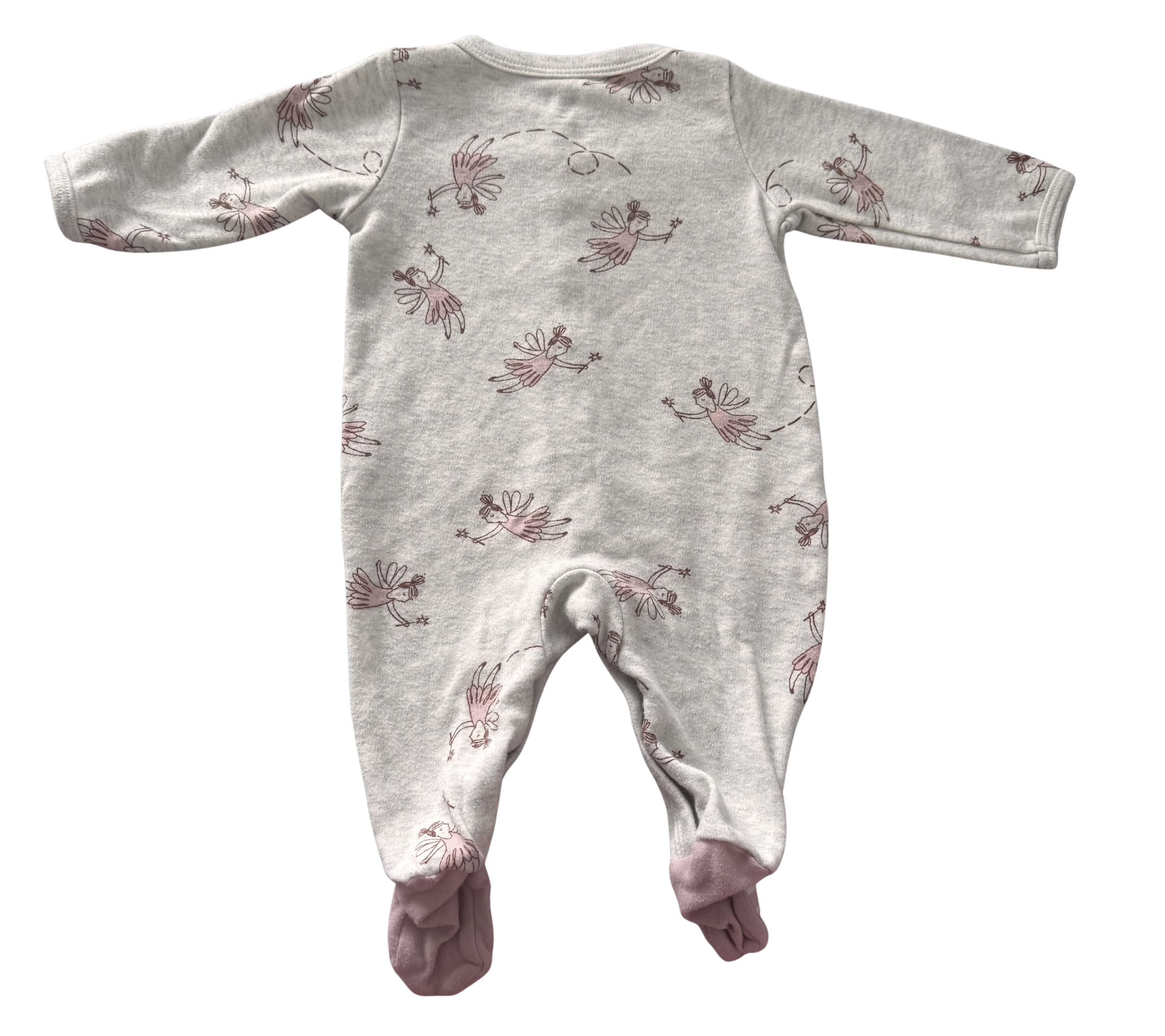 Girls 3 Month Footed Pajamas