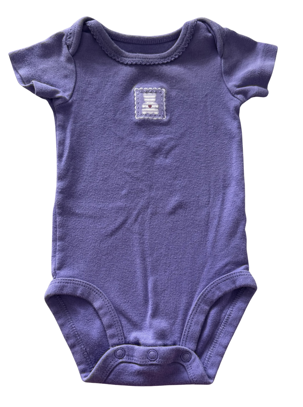 Girls 3 Month Short Sleeve Onesie