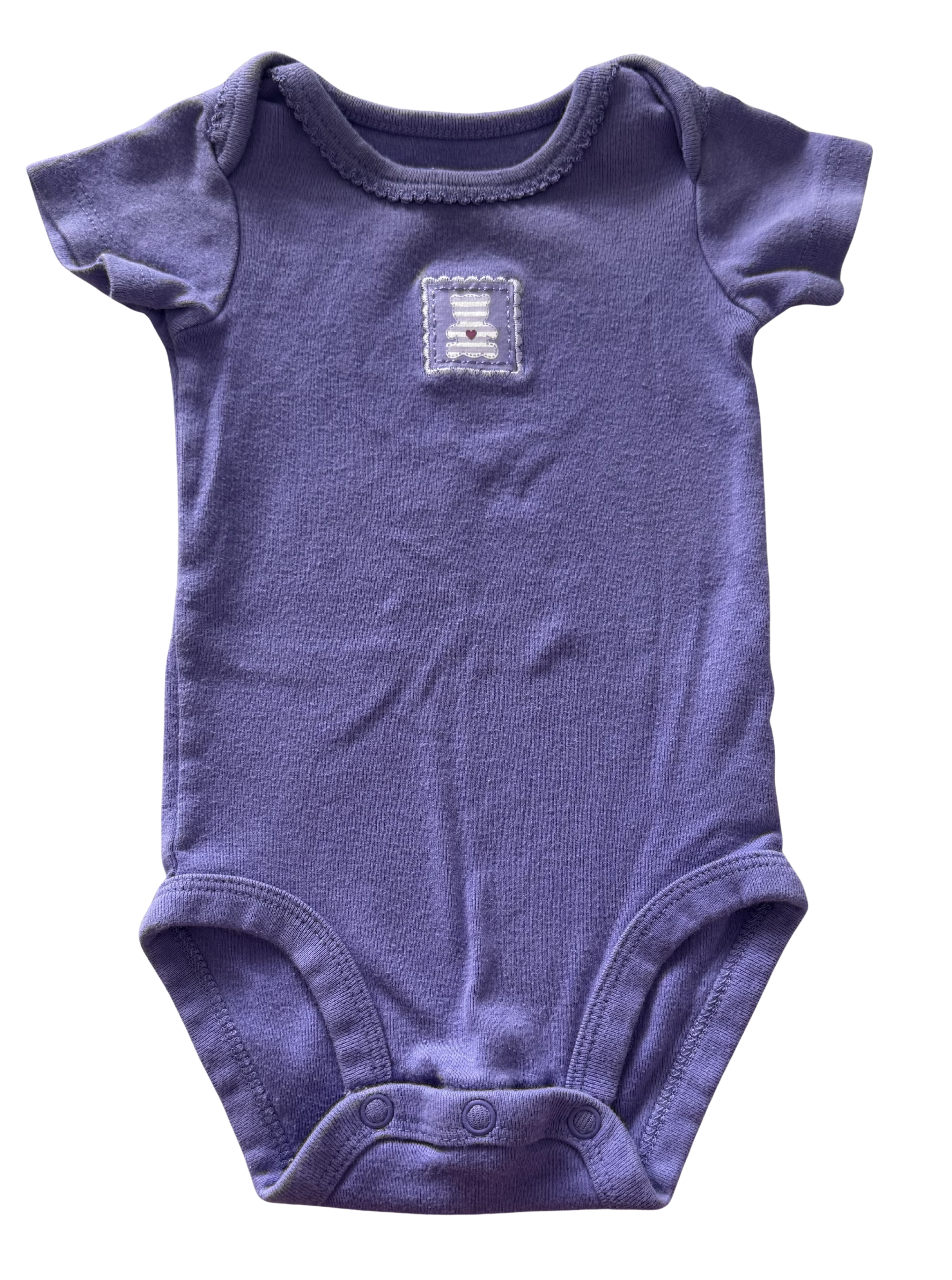 Girls 3 Month Short Sleeve Onesie