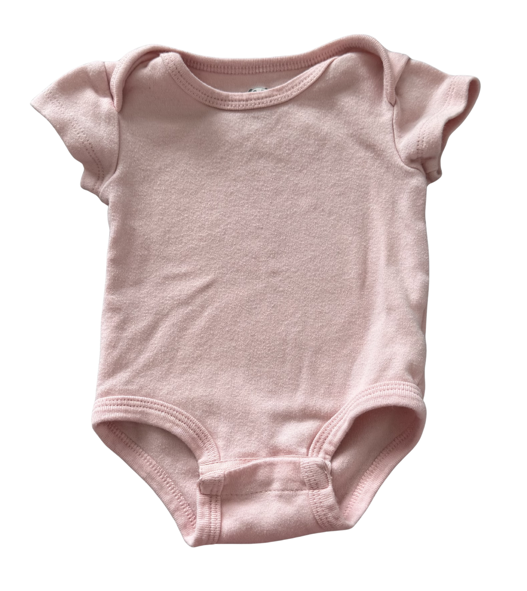 Girls 3 Month Short Sleeve Onesie