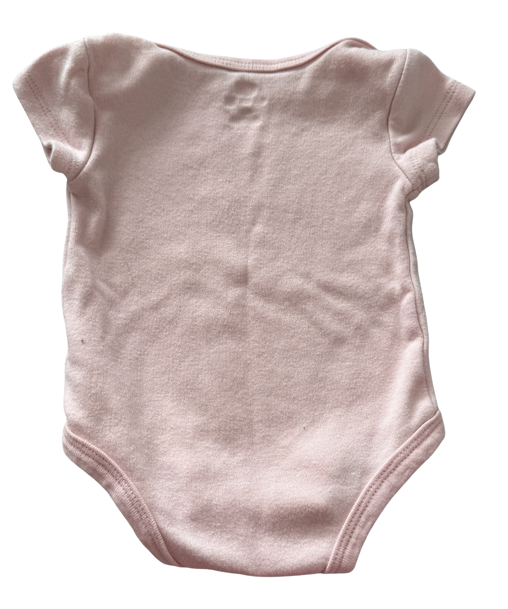 Girls 3 Month Short Sleeve Onesie