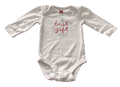 Girls 3 Month Long Sleeve Onesie