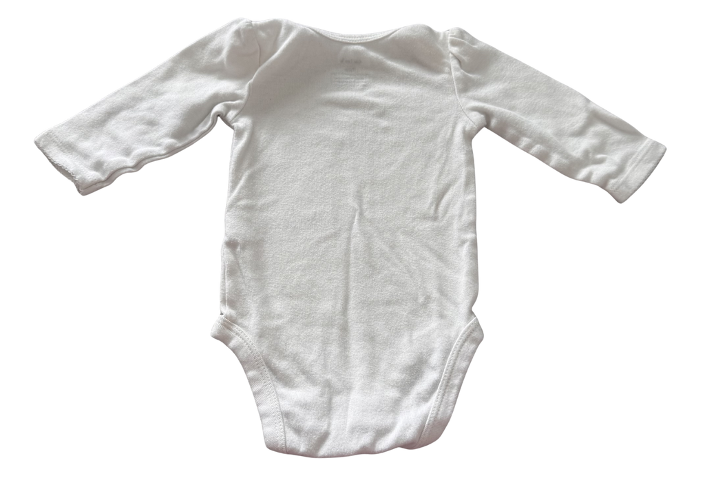 Girls 3 Month Long Sleeve Onesie