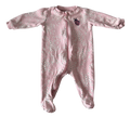 Girls 3 Month Footed Pajamas with Zipper