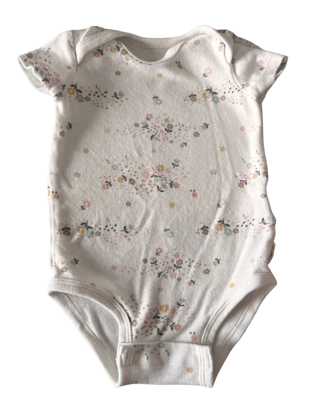 Girls 3 Month Short Sleeve Onesie