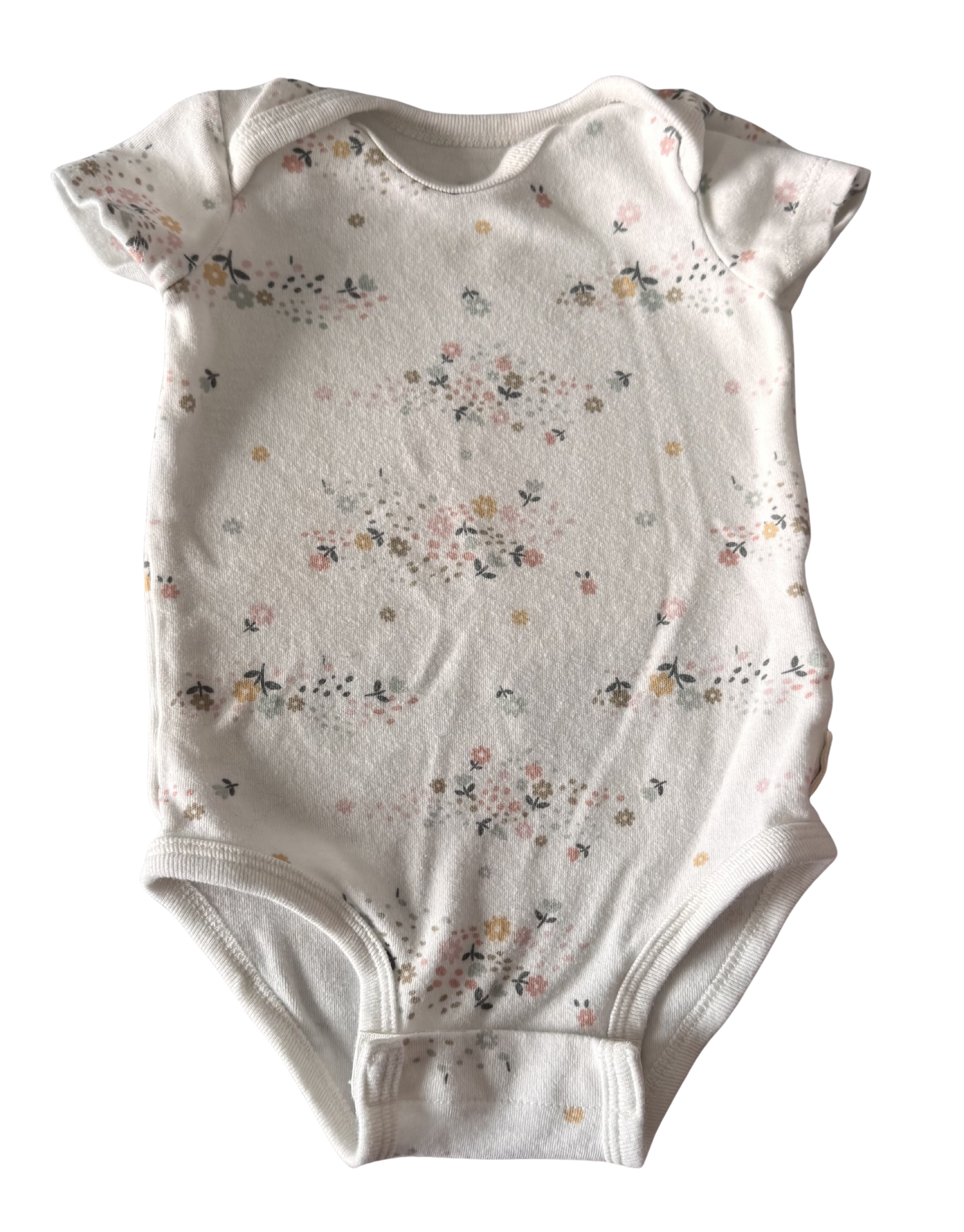 Girls 3 Month Short Sleeve Onesie