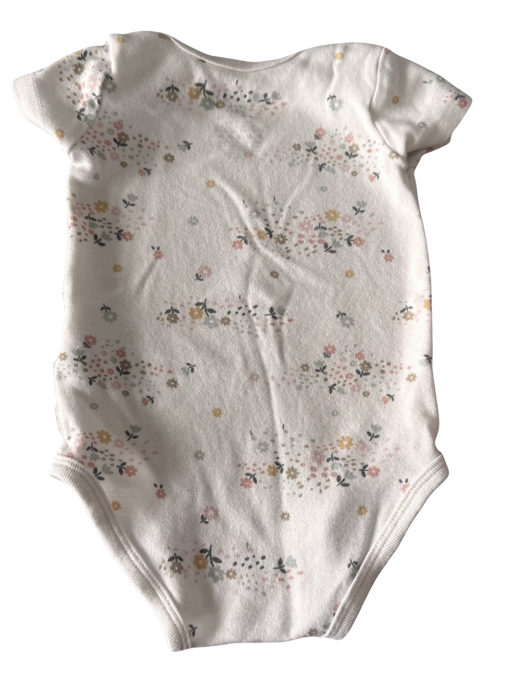 Girls 3 Month Short Sleeve Onesie