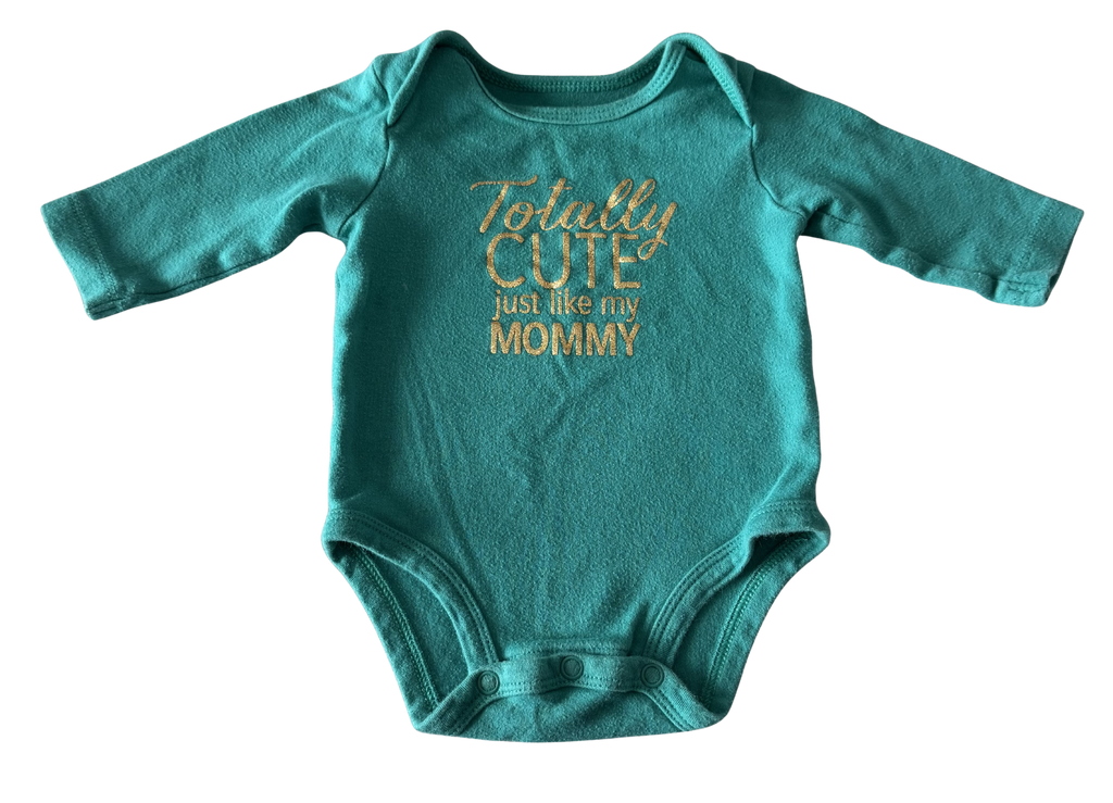 Girls 3 Month Long Sleeve Onesie