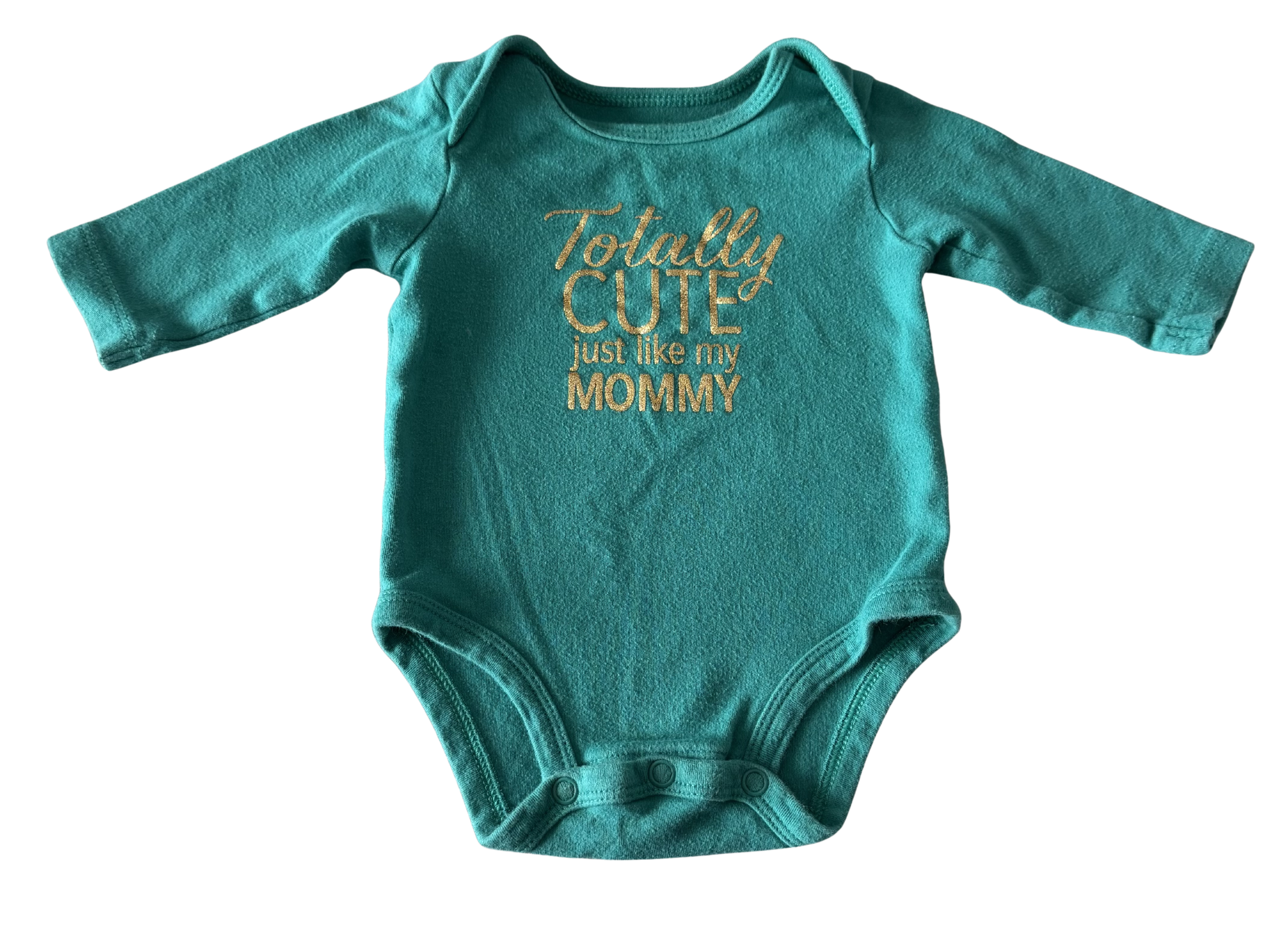 Girls 3 Month Long Sleeve Onesie