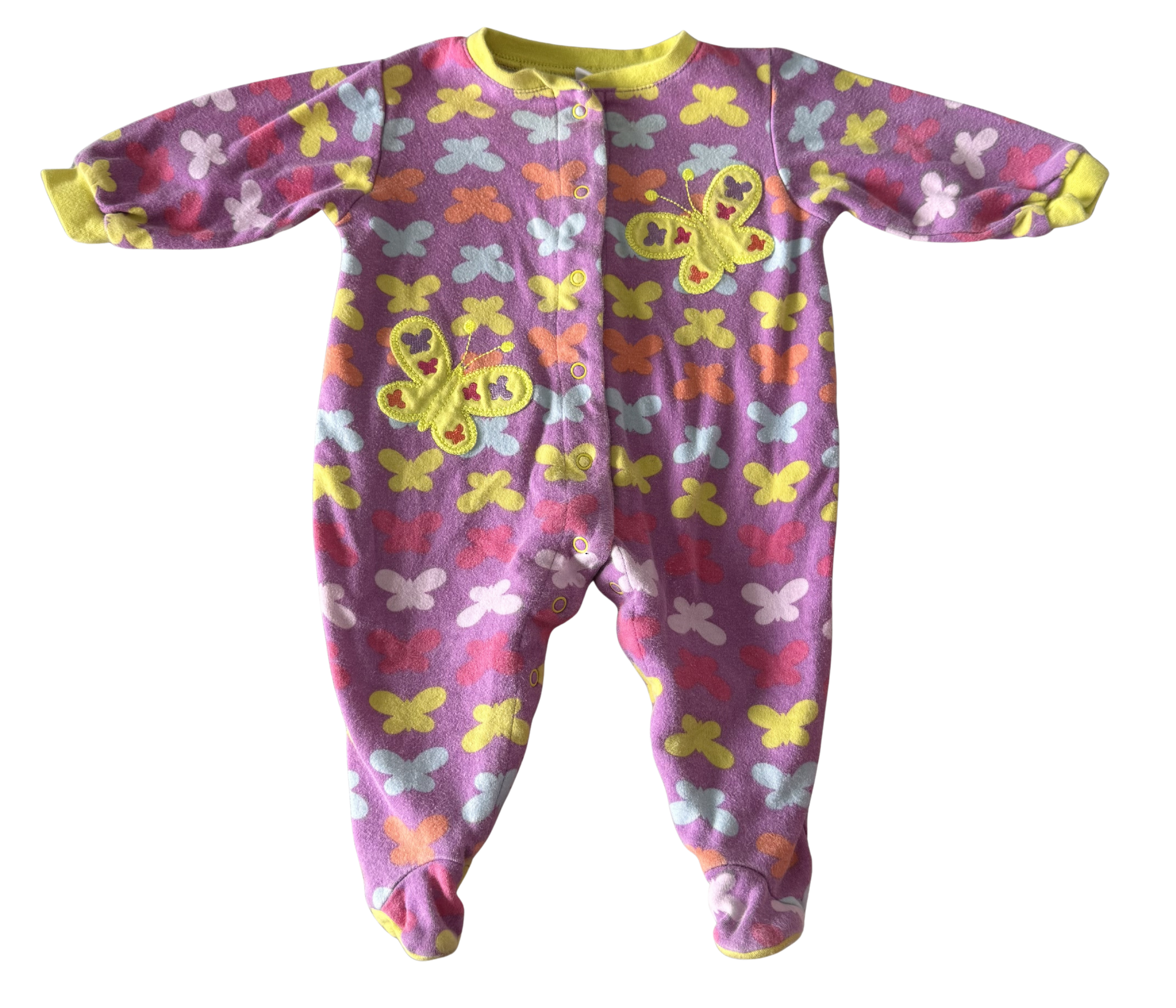 Girls 3 Month Footed Pajamas