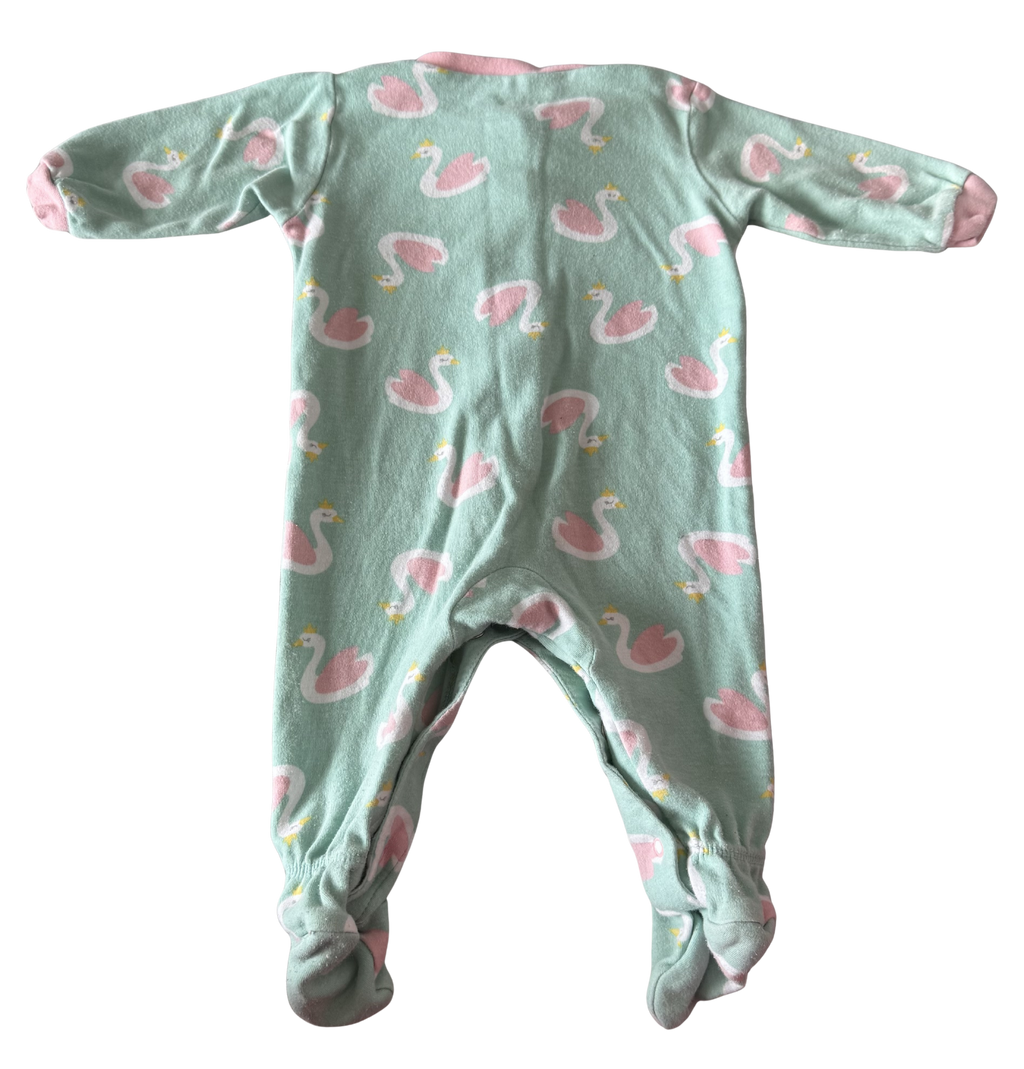 Girls 3 Month Footed Pajamas