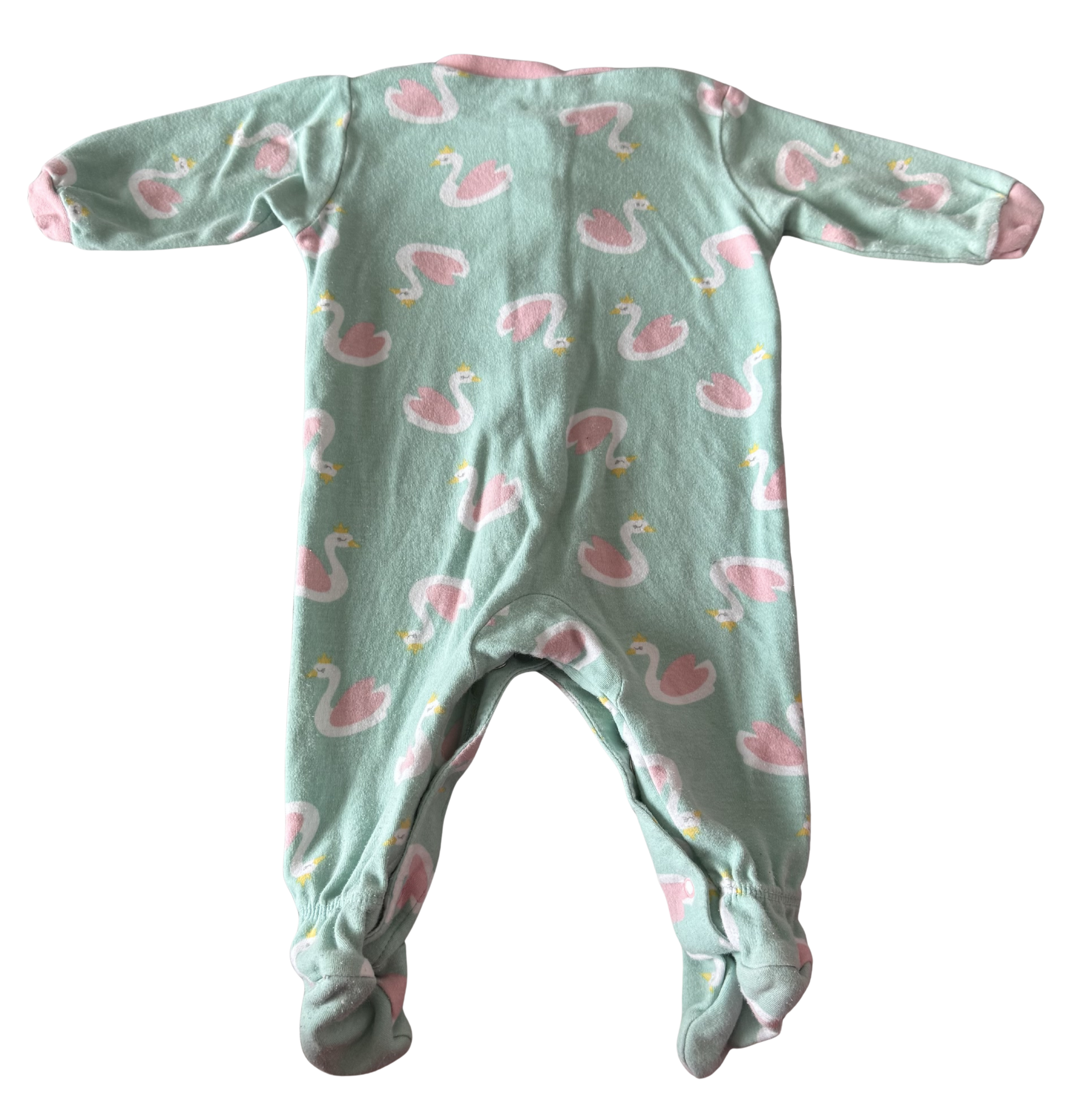 Girls 3 Month Footed Pajamas