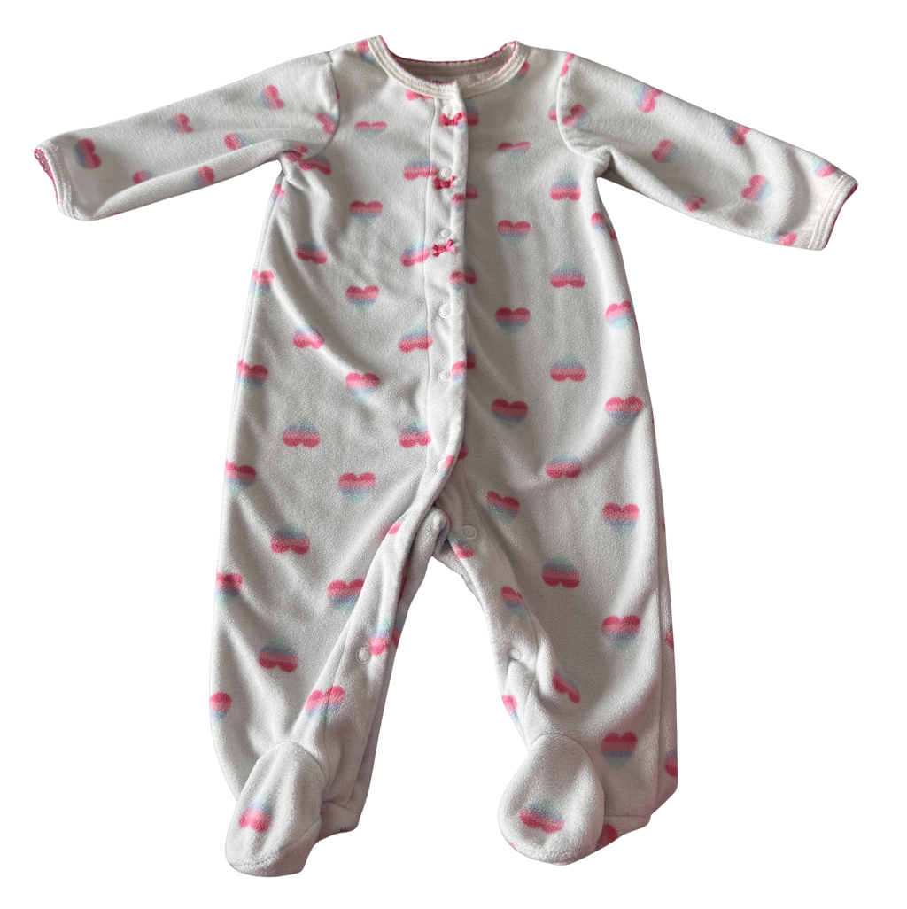 Girls 3 Month Footed Pajamas