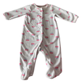 Girls 3 Month Footed Pajamas