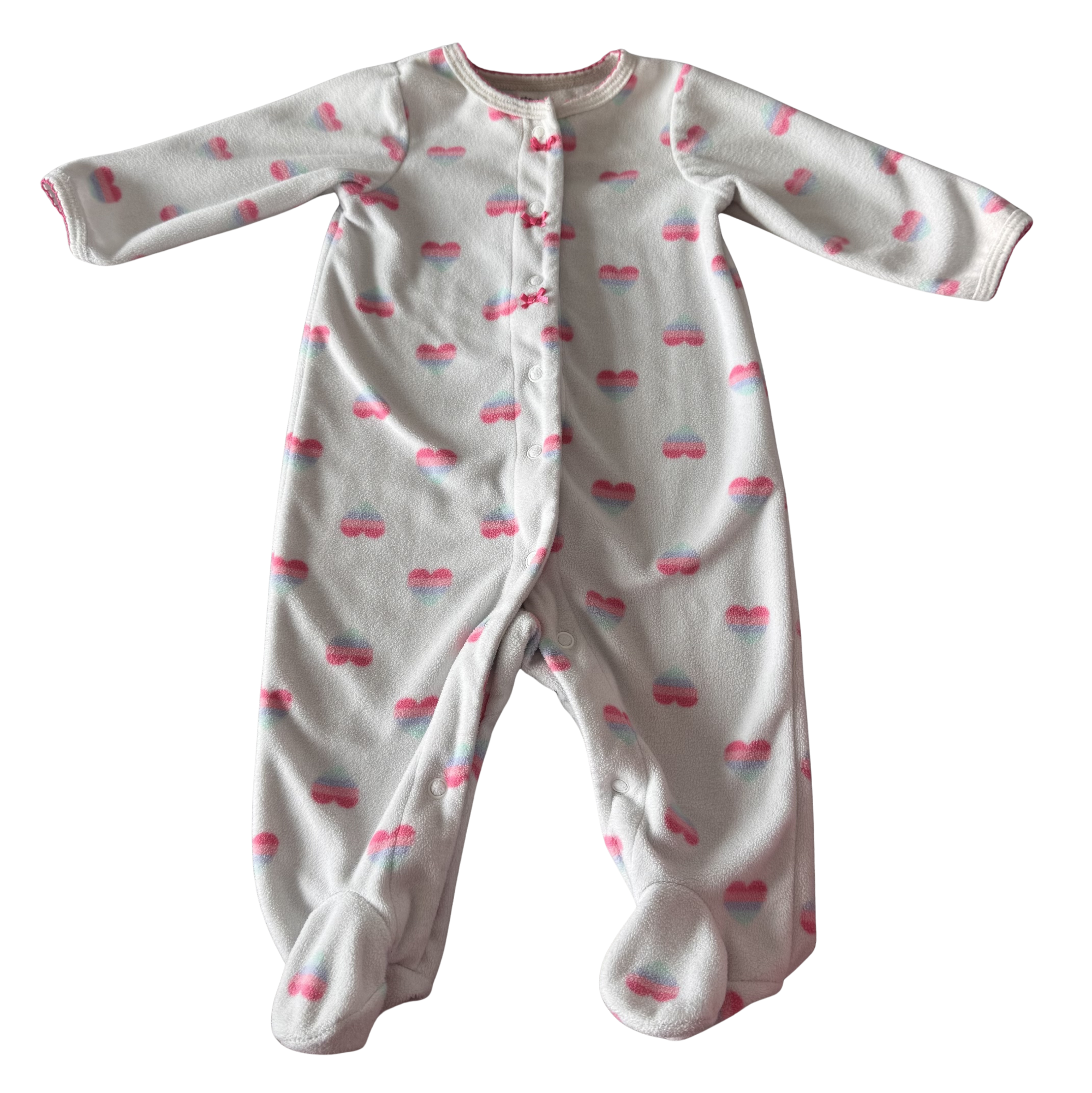Girls 3 Month Footed Pajamas