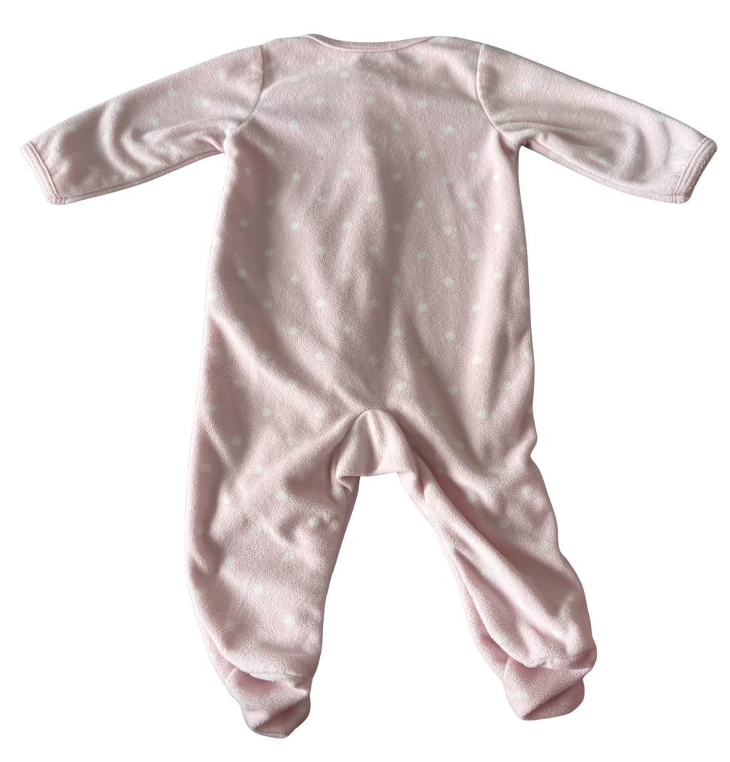 Girls 3 Month Footed Pajamas with Zipper