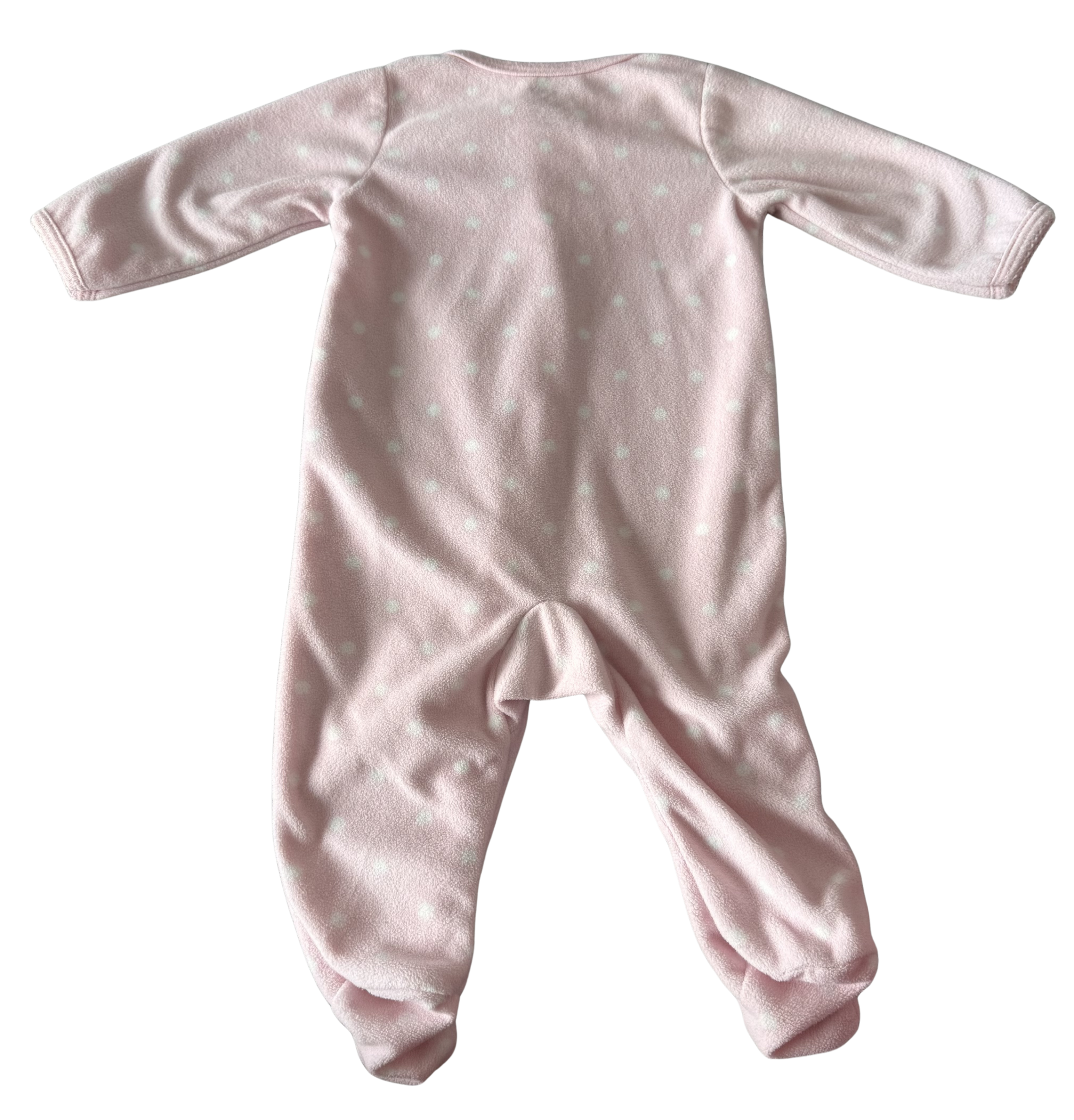 Girls 3 Month Footed Pajamas with Zipper