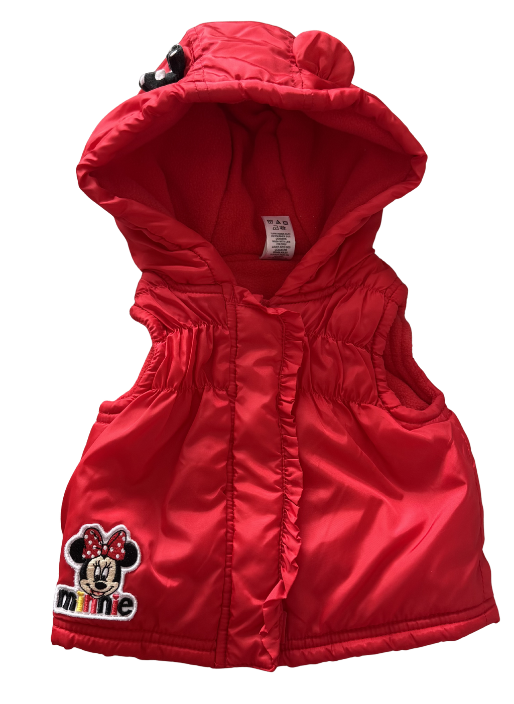 Girls 3-6 Month Minnie Mouse Puffer Vest