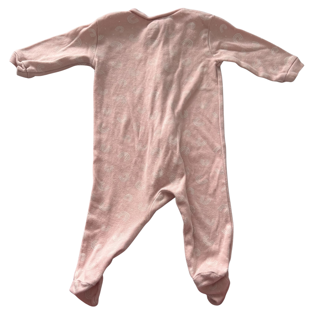 Girls 3-6 Month Footed Pajamas with Zipper
