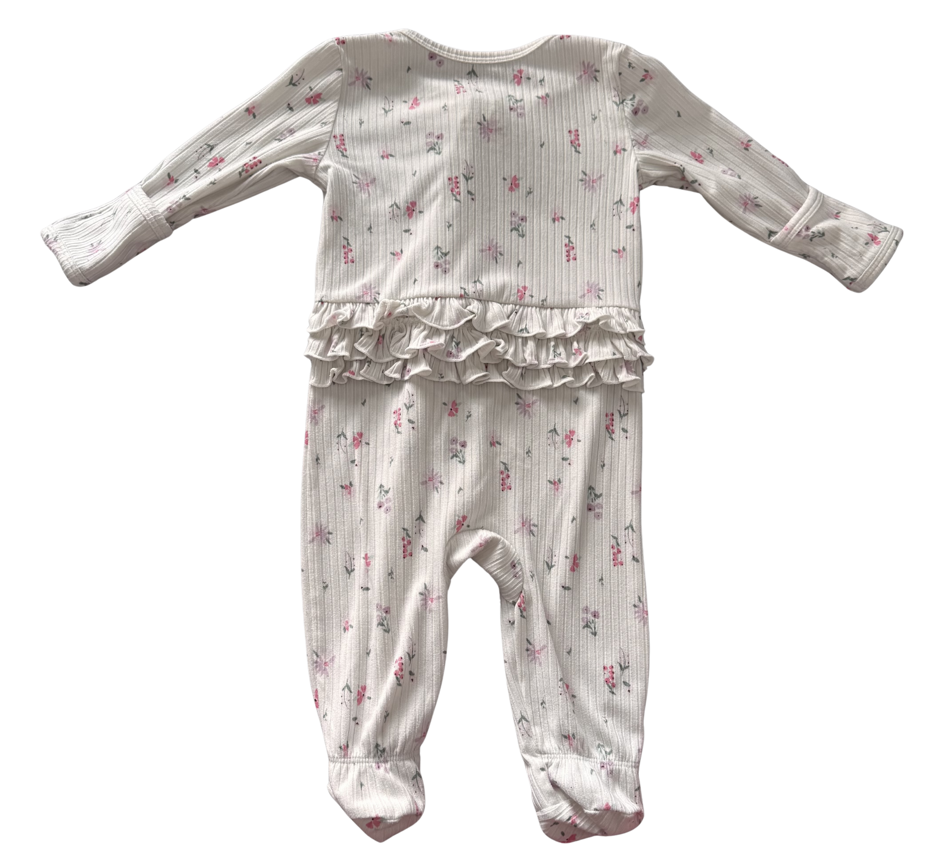 Girls 3-6 Month Footed Pajamas with Zipper