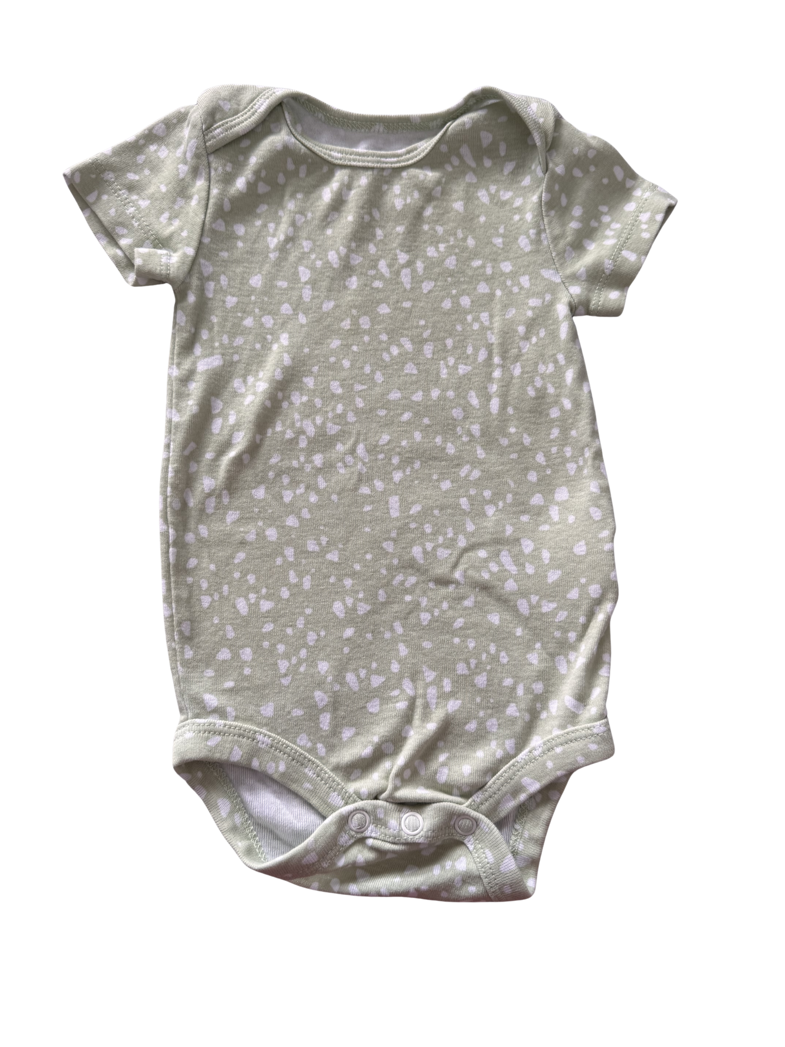 Girls 3-6 Month Short Sleeve Onesie