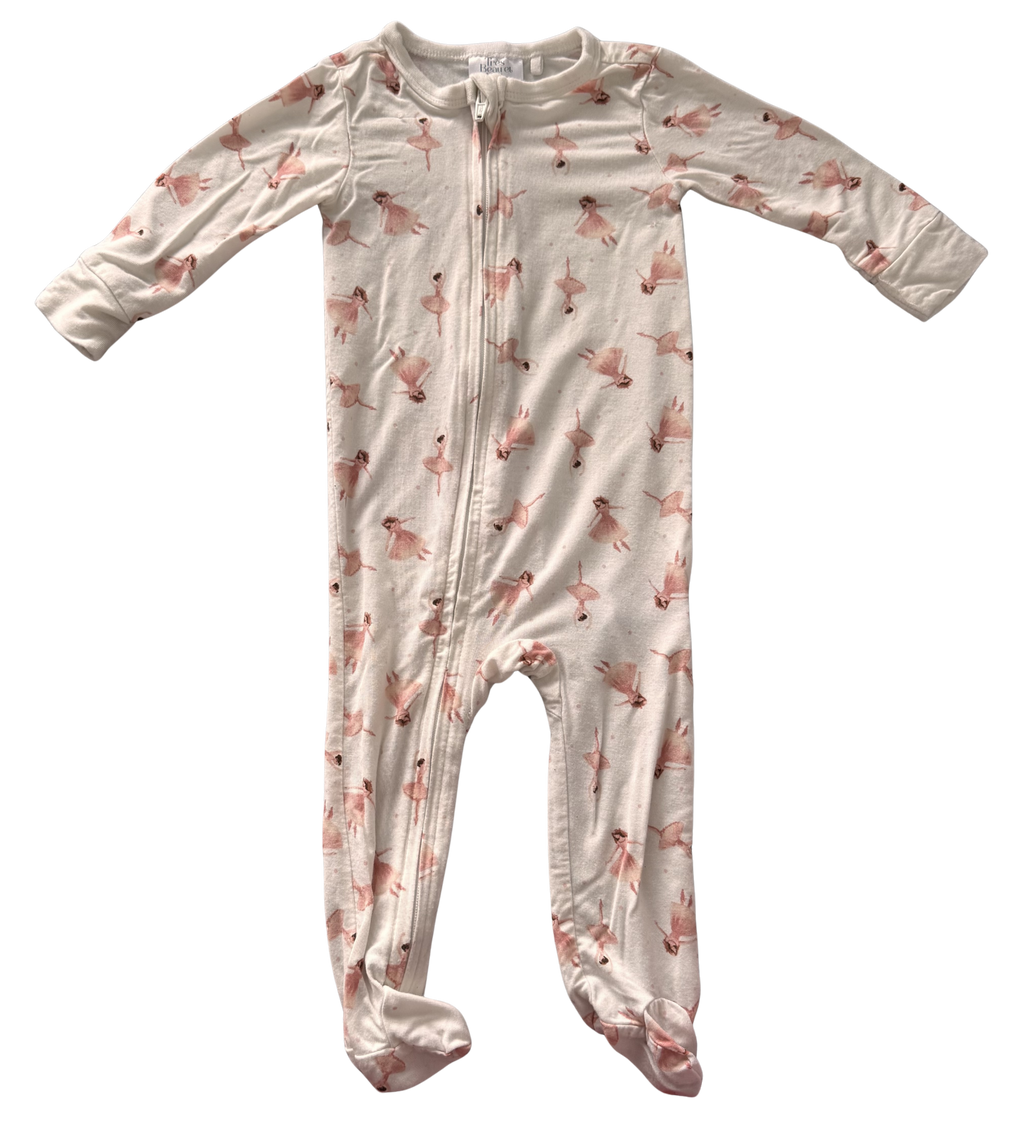 Girls 3-6 Month Footed Pajamas with Zipper