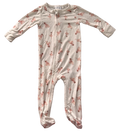 Girls 3-6 Month Footed Pajamas with Zipper