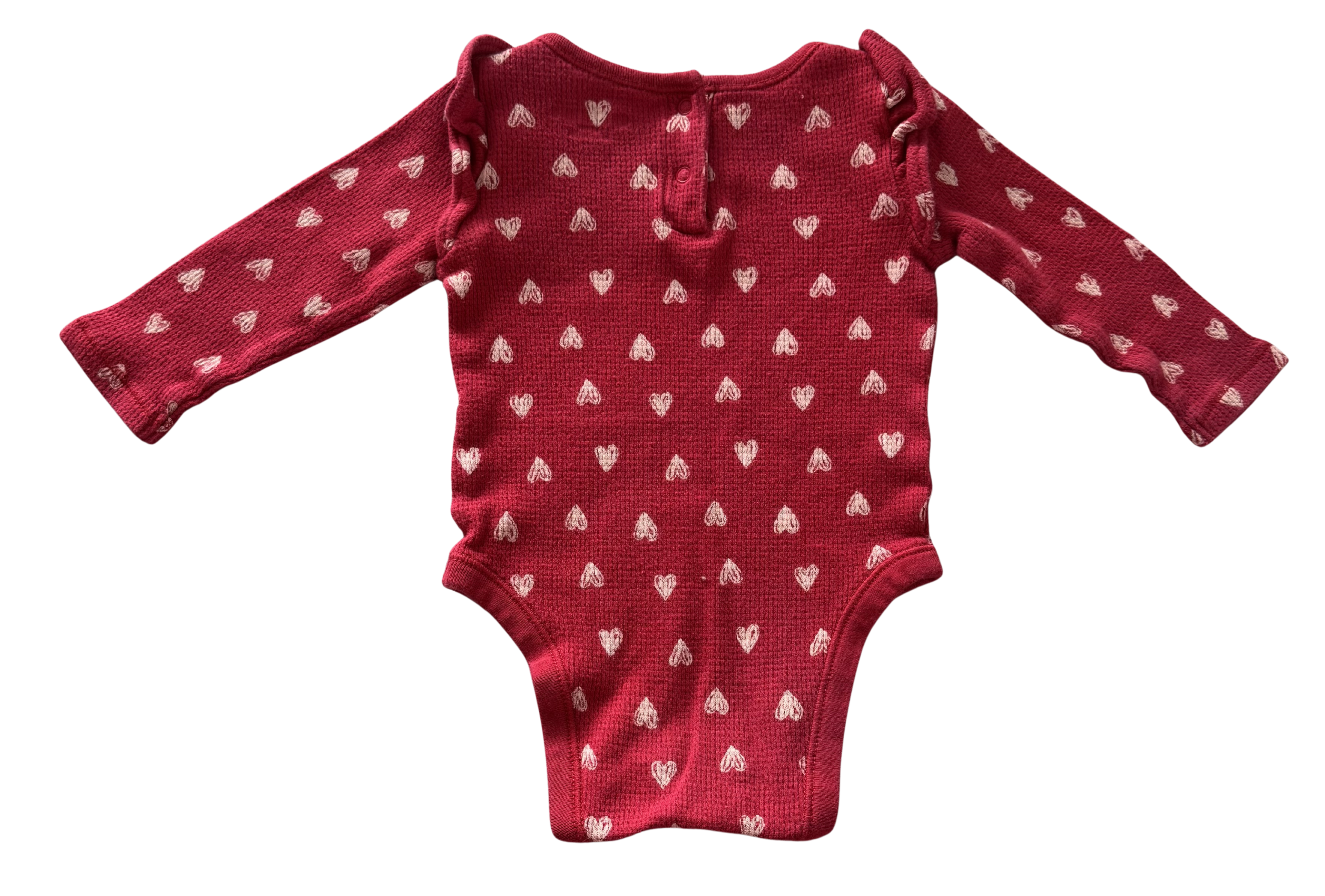 Girls 3-6 Month Long Sleeve Onesie