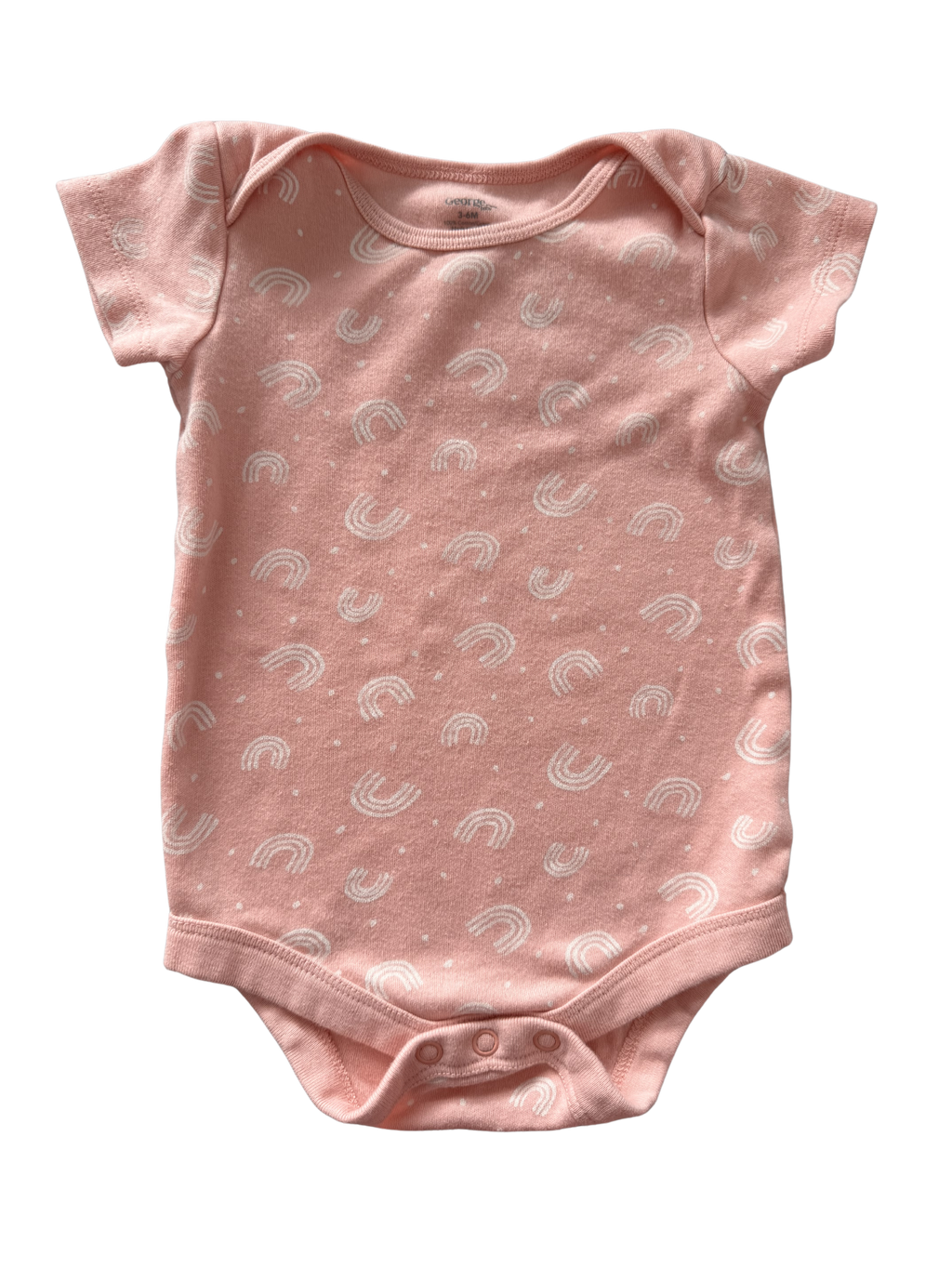 Girls 3-6 Month Short Sleeve Onesie