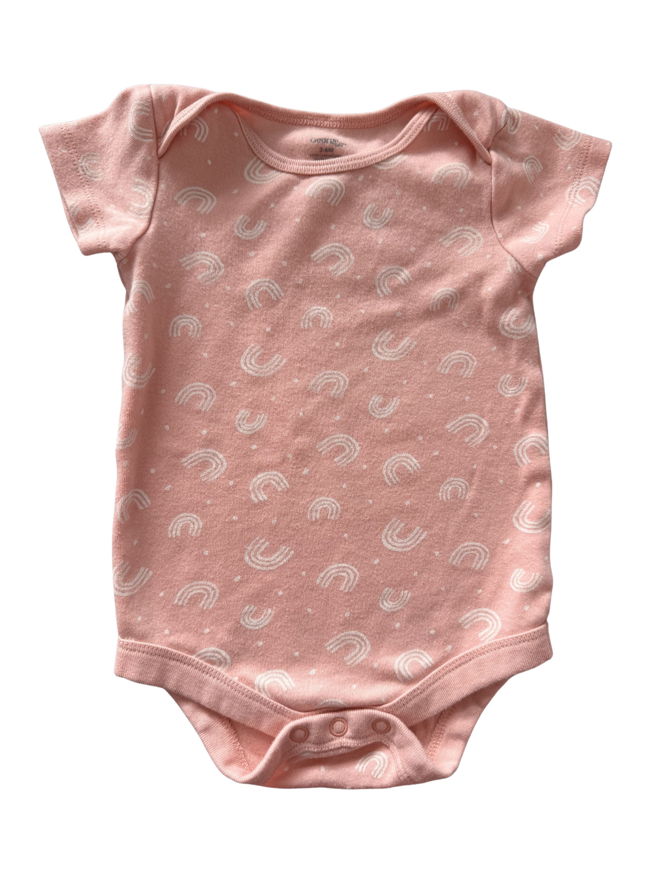 Girls 3-6 Month Short Sleeve Onesie