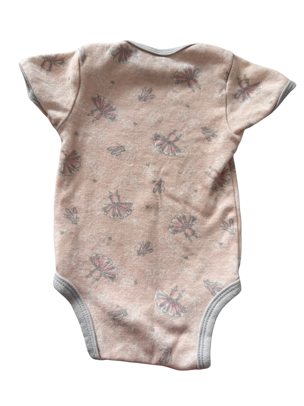 Girls 3-6 Month Short Sleeve Onesie