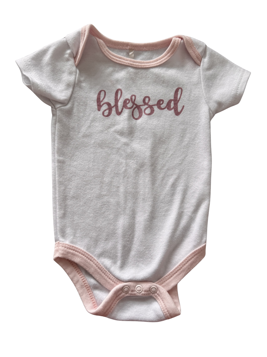 Girls 3-6 Month Short Sleeve Onesie