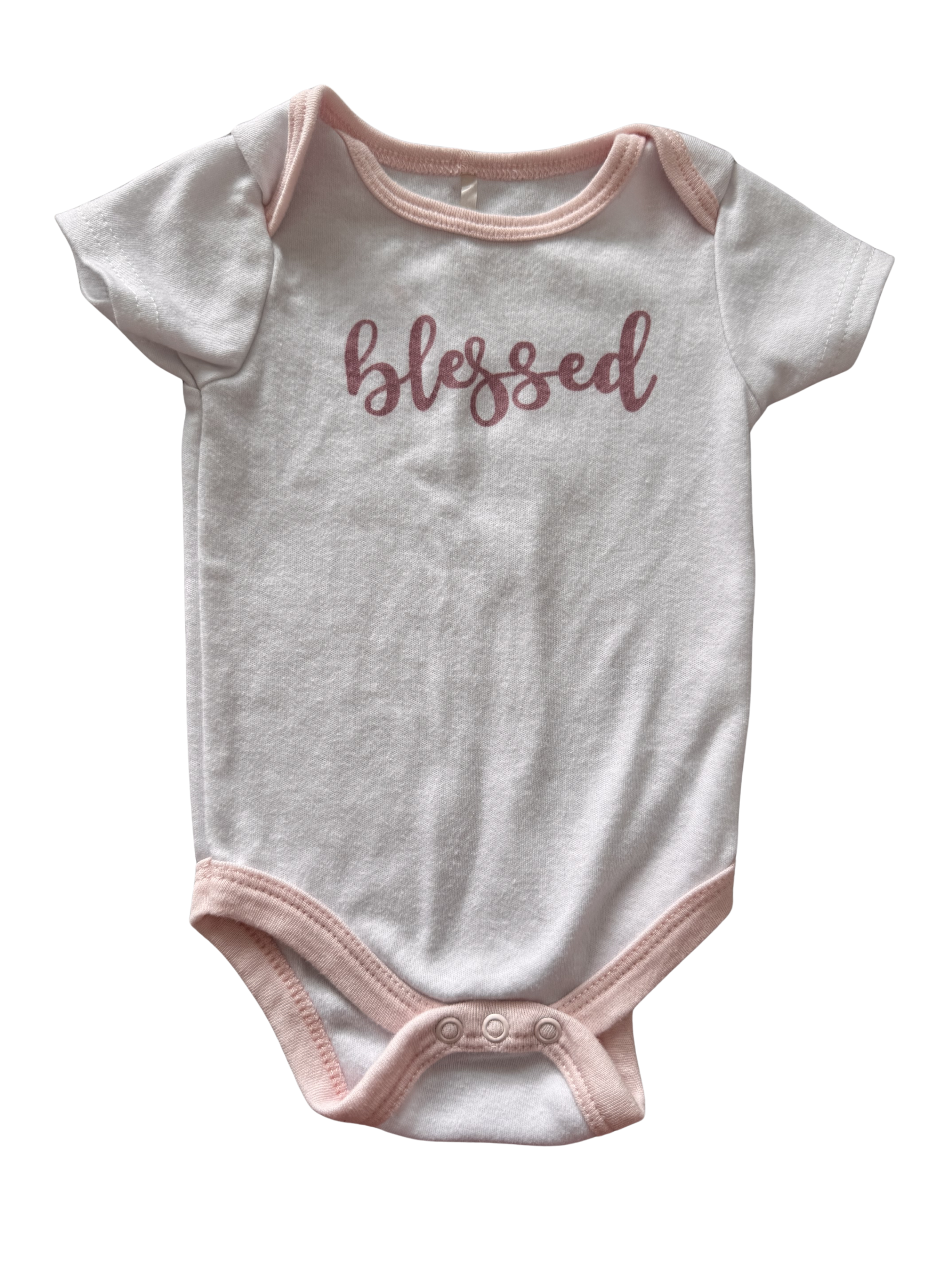 Girls 3-6 Month Short Sleeve Onesie
