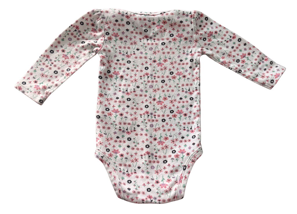 Girls 3-6 Month Long Sleeve Onesie