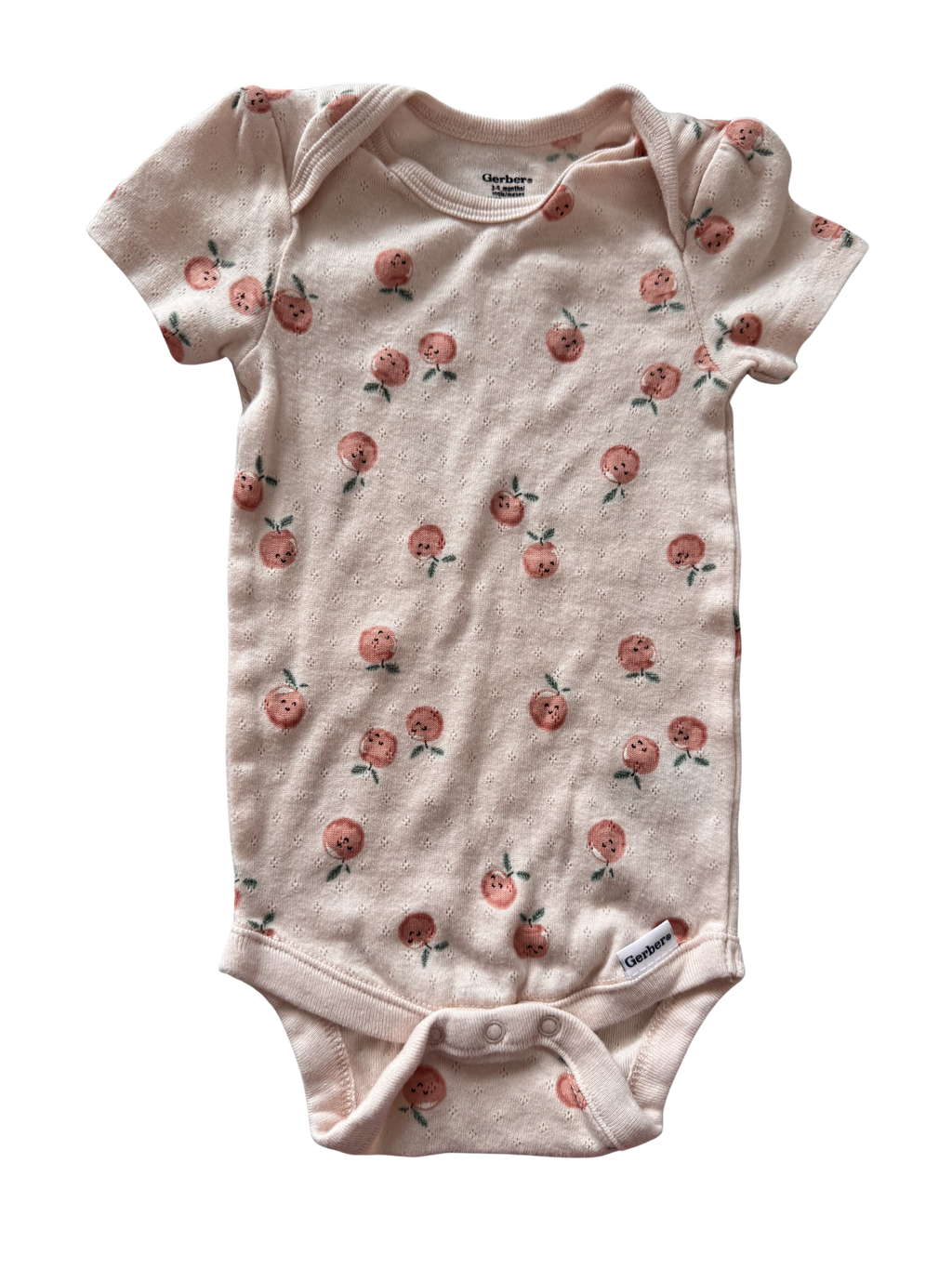 Girls 3-6 Month Short Sleeve Onesie