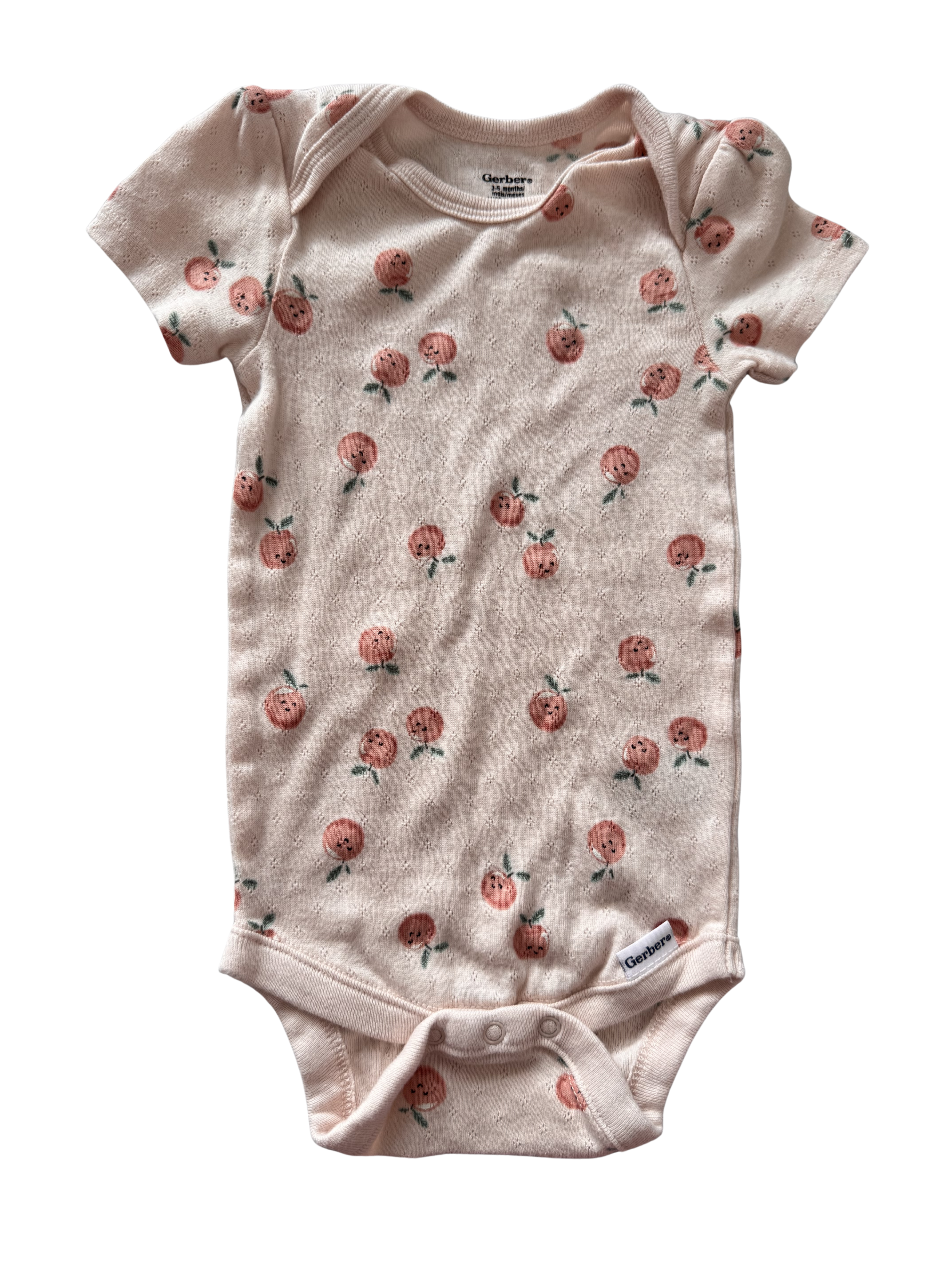 Girls 3-6 Month Short Sleeve Onesie