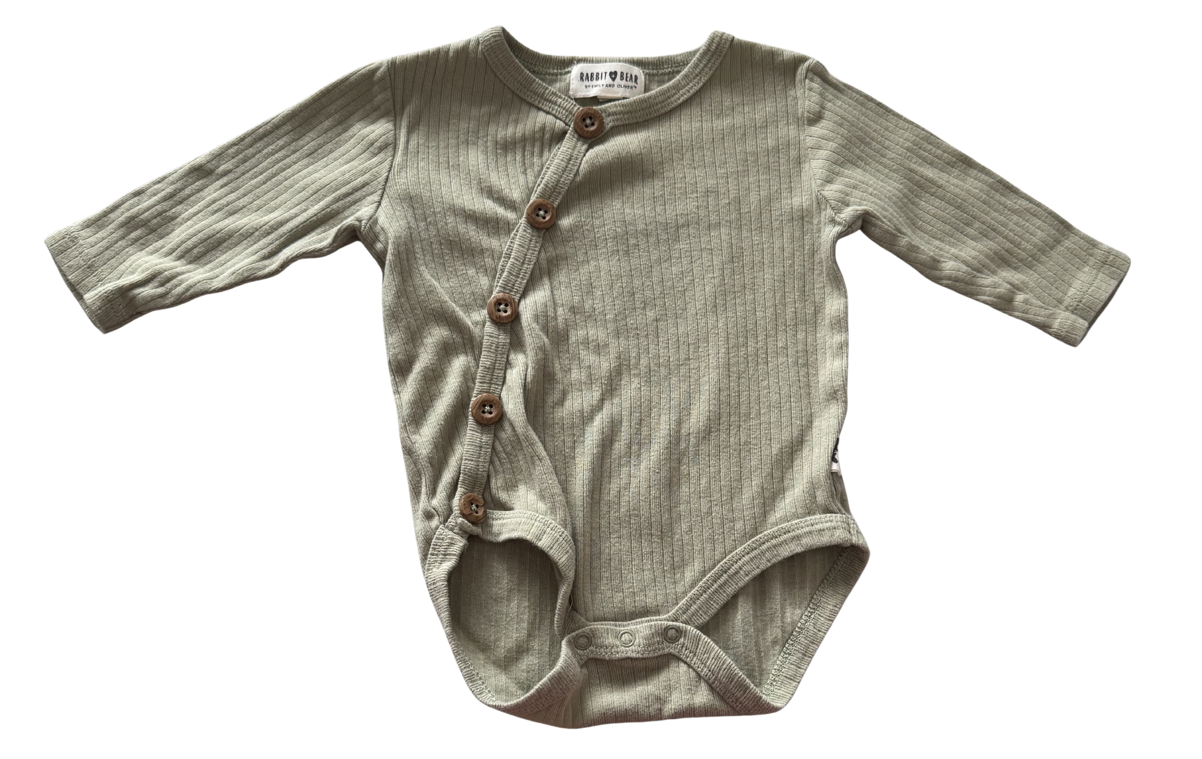 Girls 3-6 Month Long Sleeve Onesie