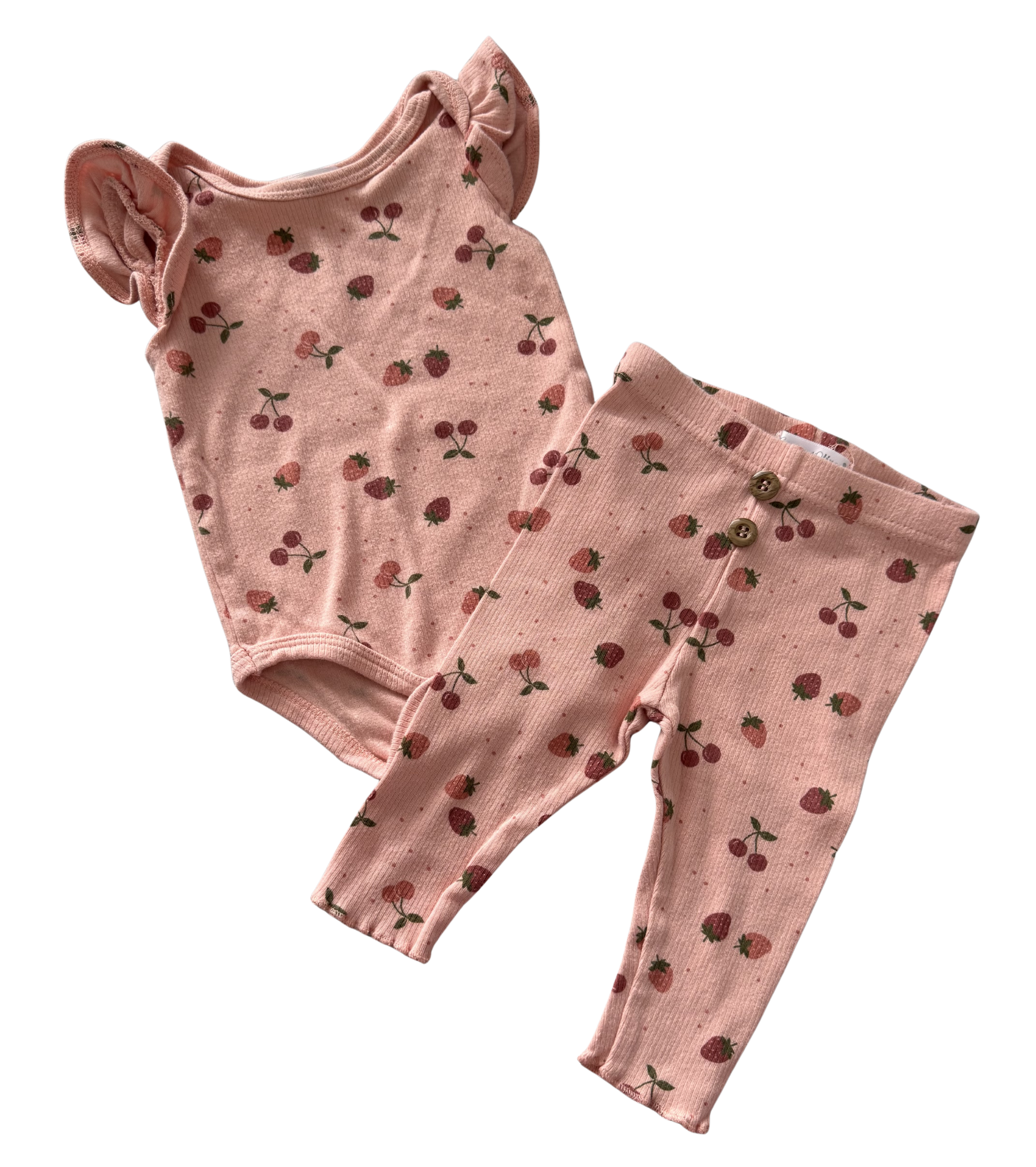 Girls 3-6 Month 2-Piece Outfit