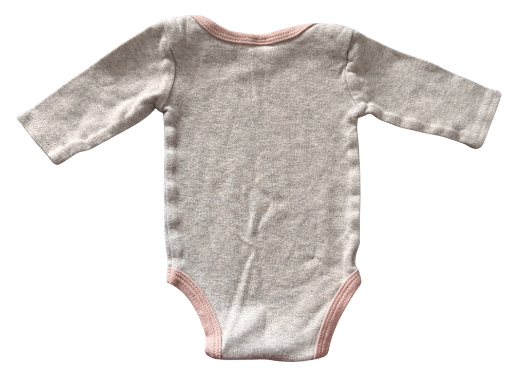 Girls 3-6 Month Long Sleeve Onesie