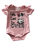 Girls 3-6 Month Short Sleeve Onesie