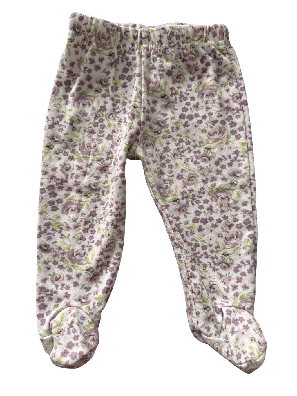 Girls 3-6 Month Footed Pants