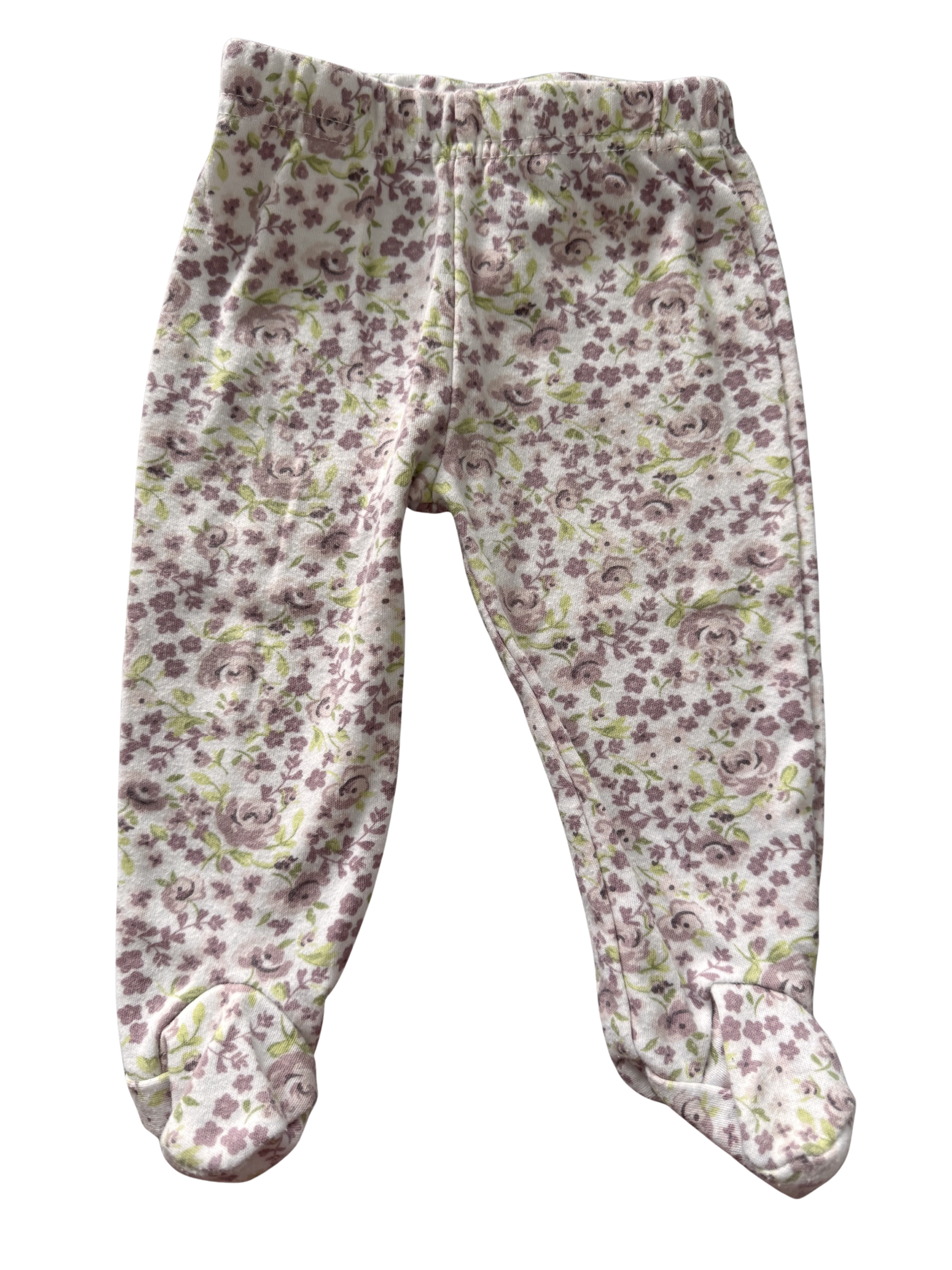 Girls 3-6 Month Footed Pants