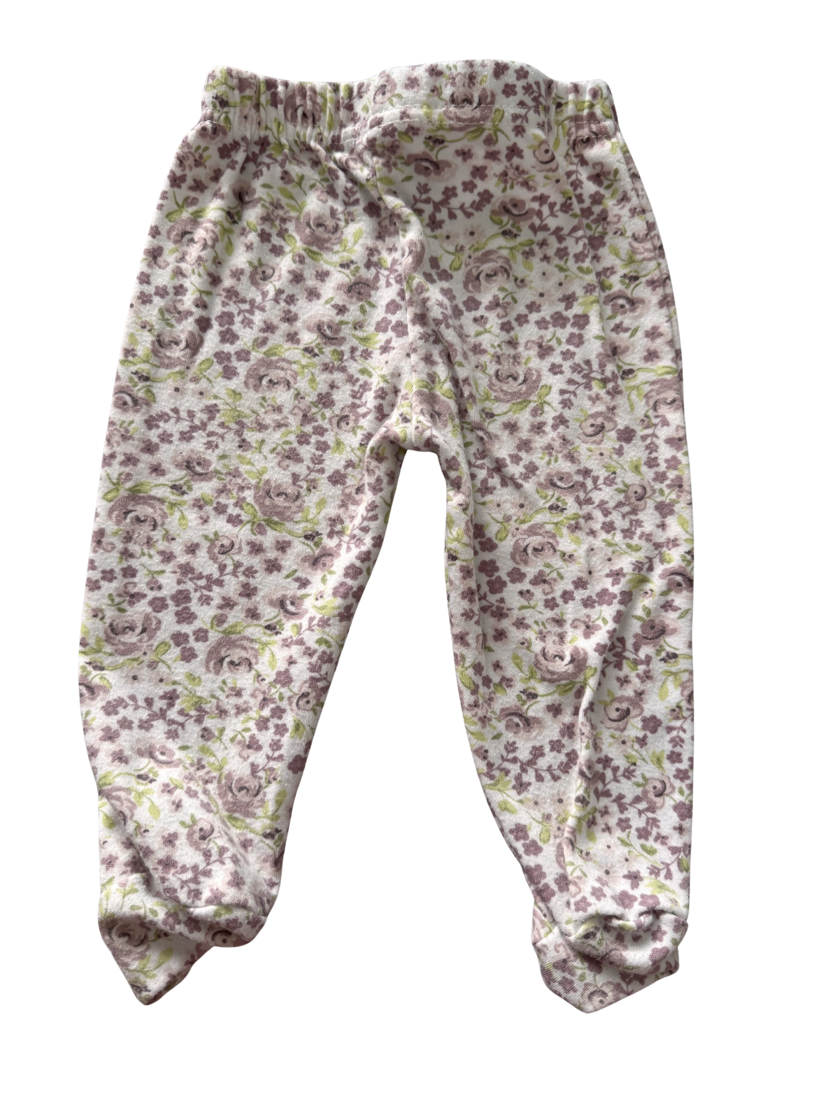 Girls 3-6 Month Footed Pants