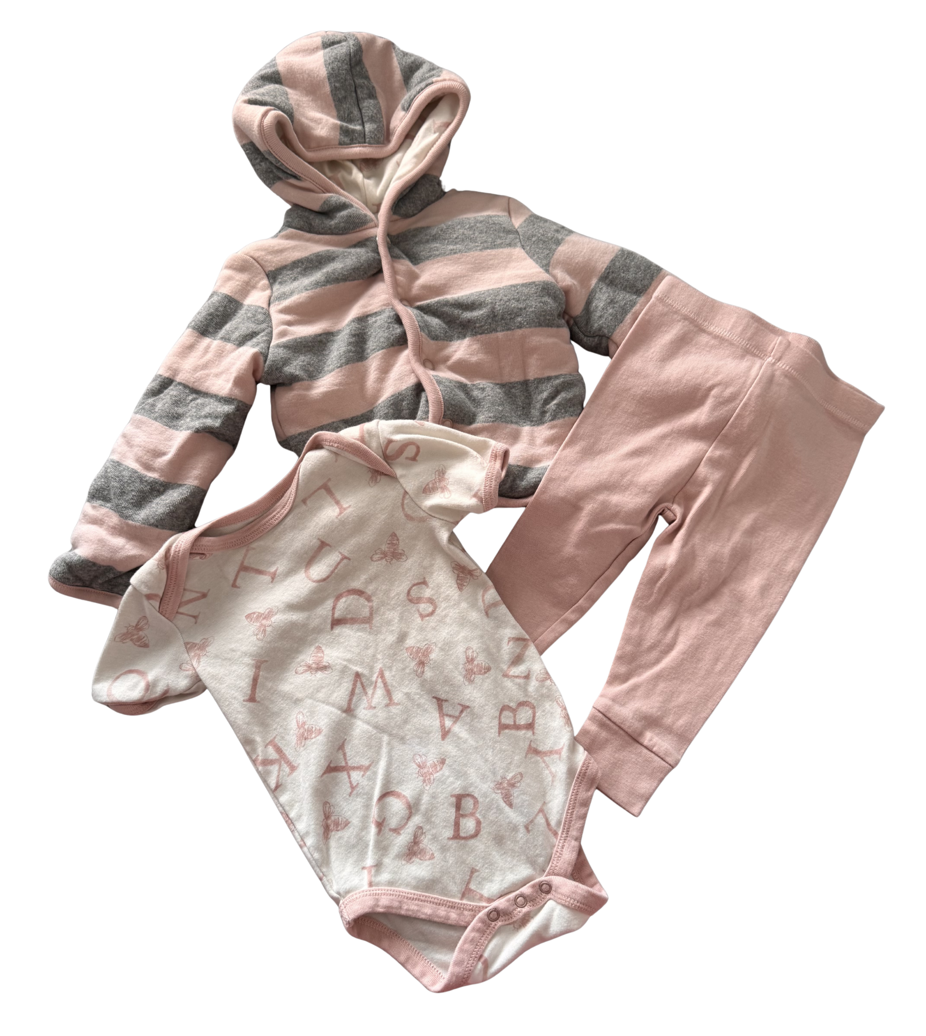 Girls 3-6 Month 3-Piece Outfit