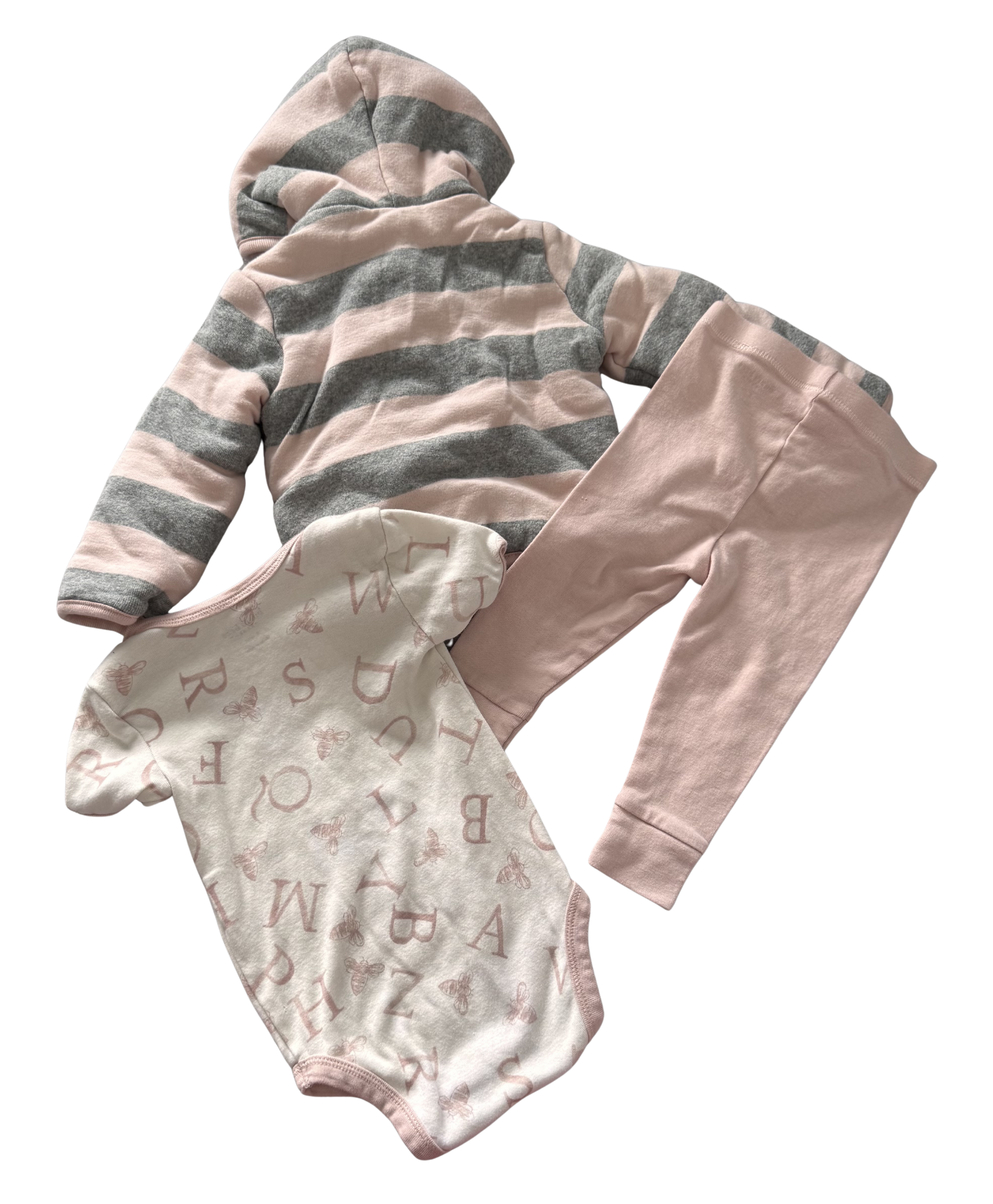 Girls 3-6 Month 3-Piece Outfit