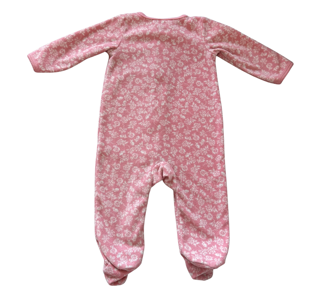 Girls 6 Month Footed Pajamas with Zipper