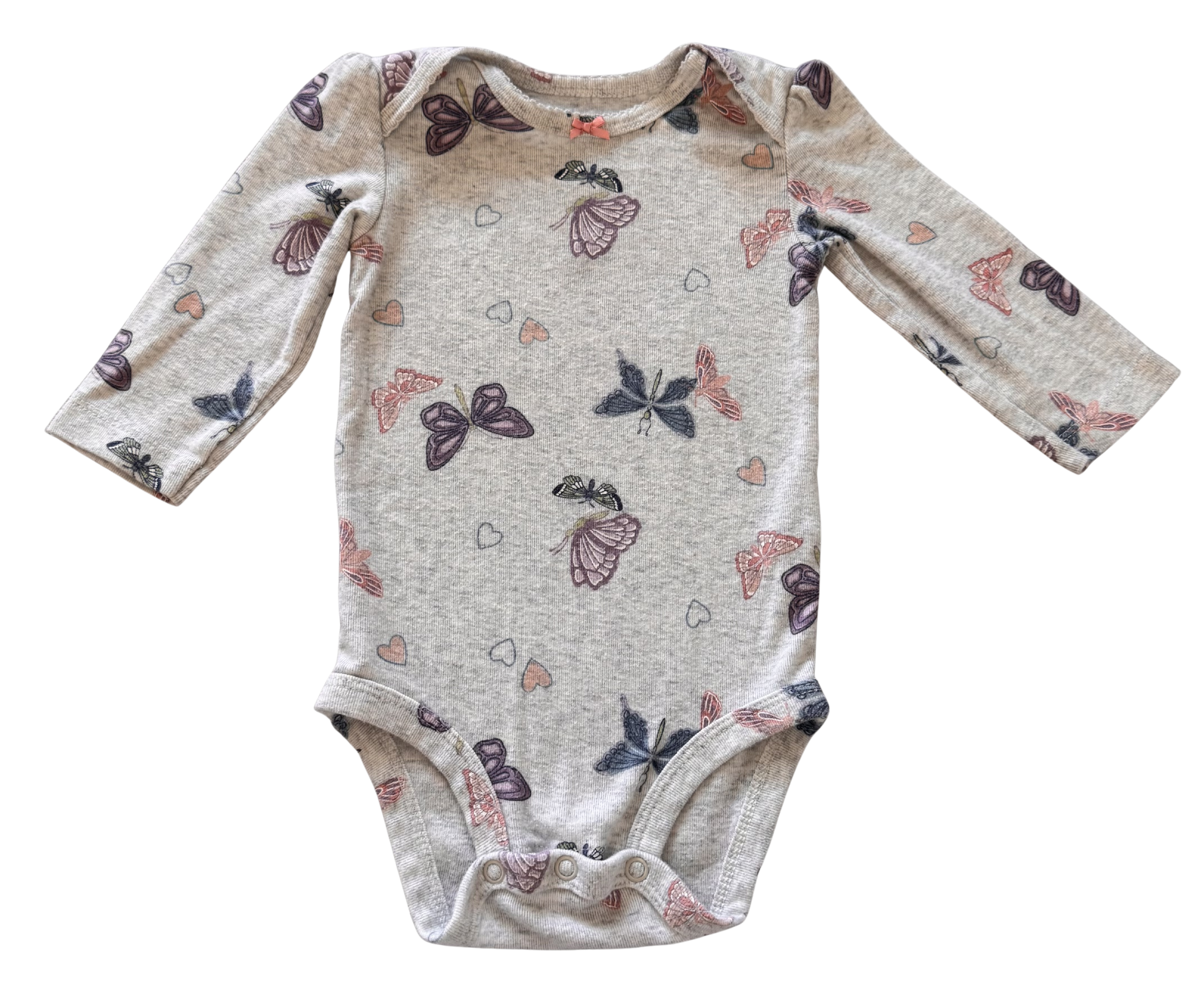 Girls 6 Month Long Sleeve Onesie